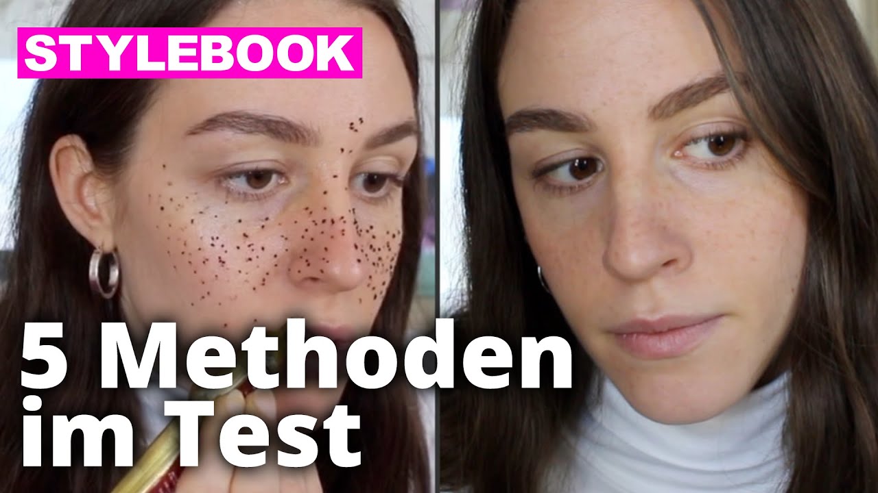 Fake Freckles selber machen | STYLEBOOK