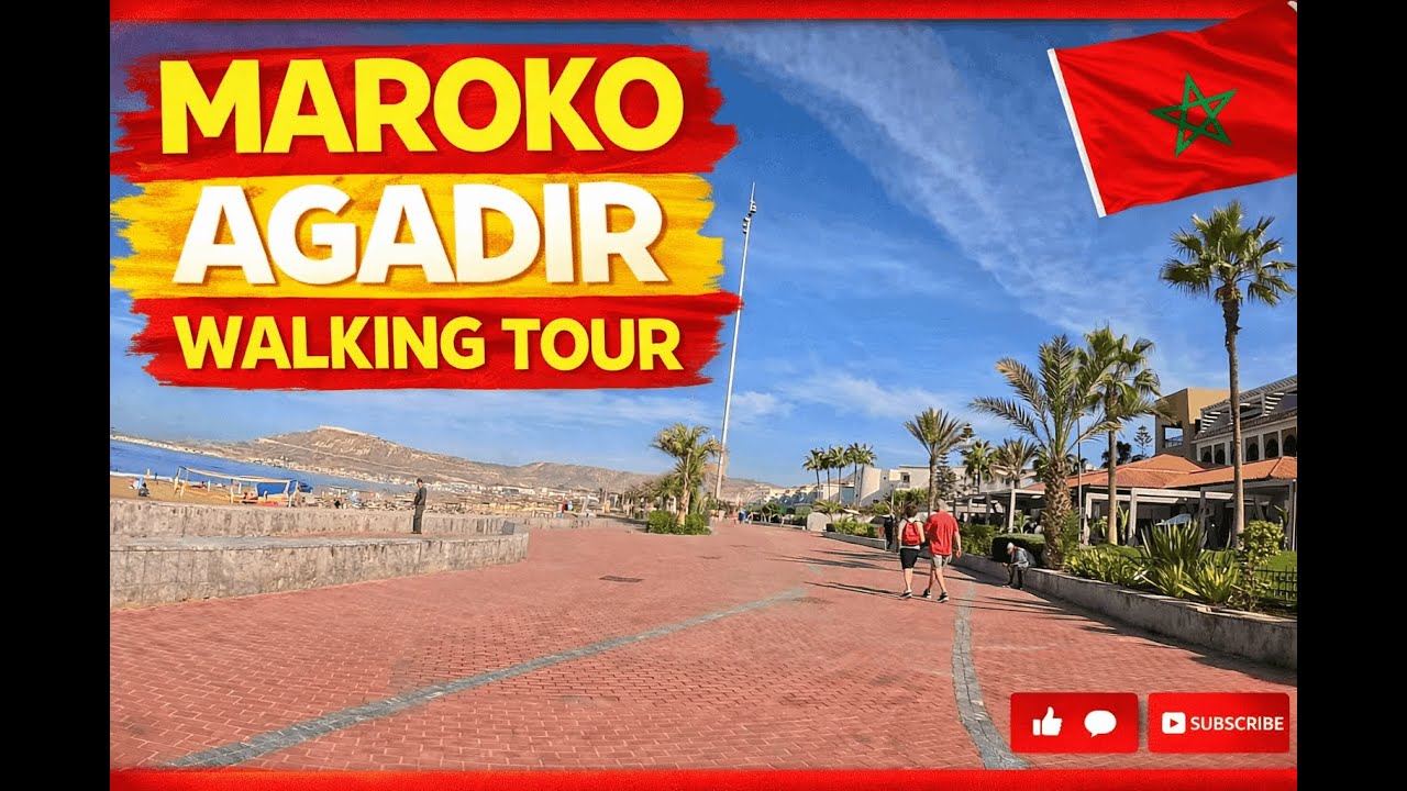 Maroko, Agadir, Walking tour