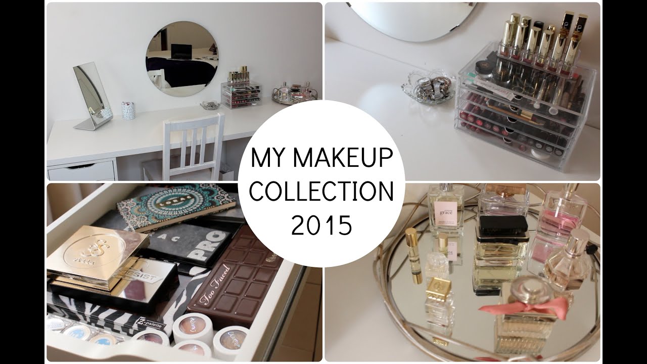 Makeup Collection and Vanity Tour 2015 || Eliana Jalali