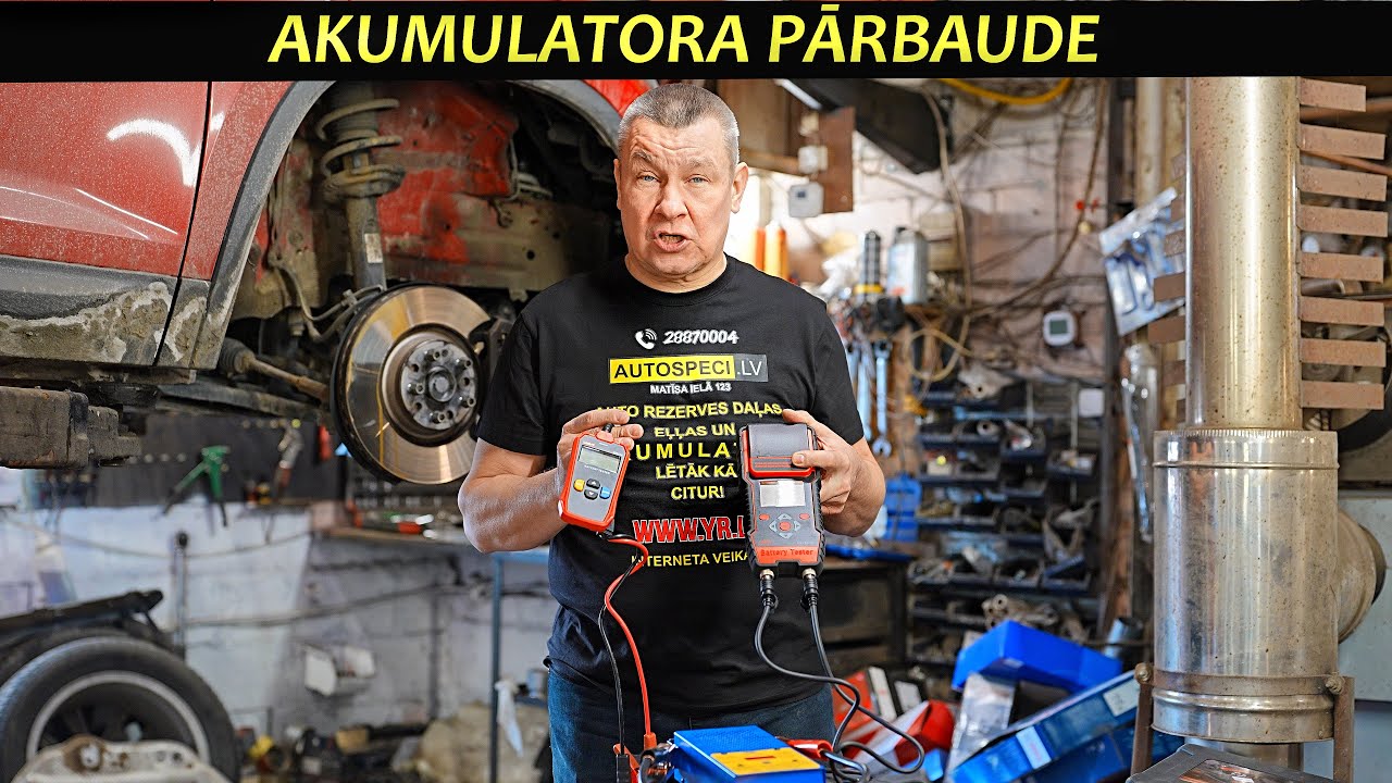 KĀ PĀRBAUDĪT AUTO AKUMULATORU: