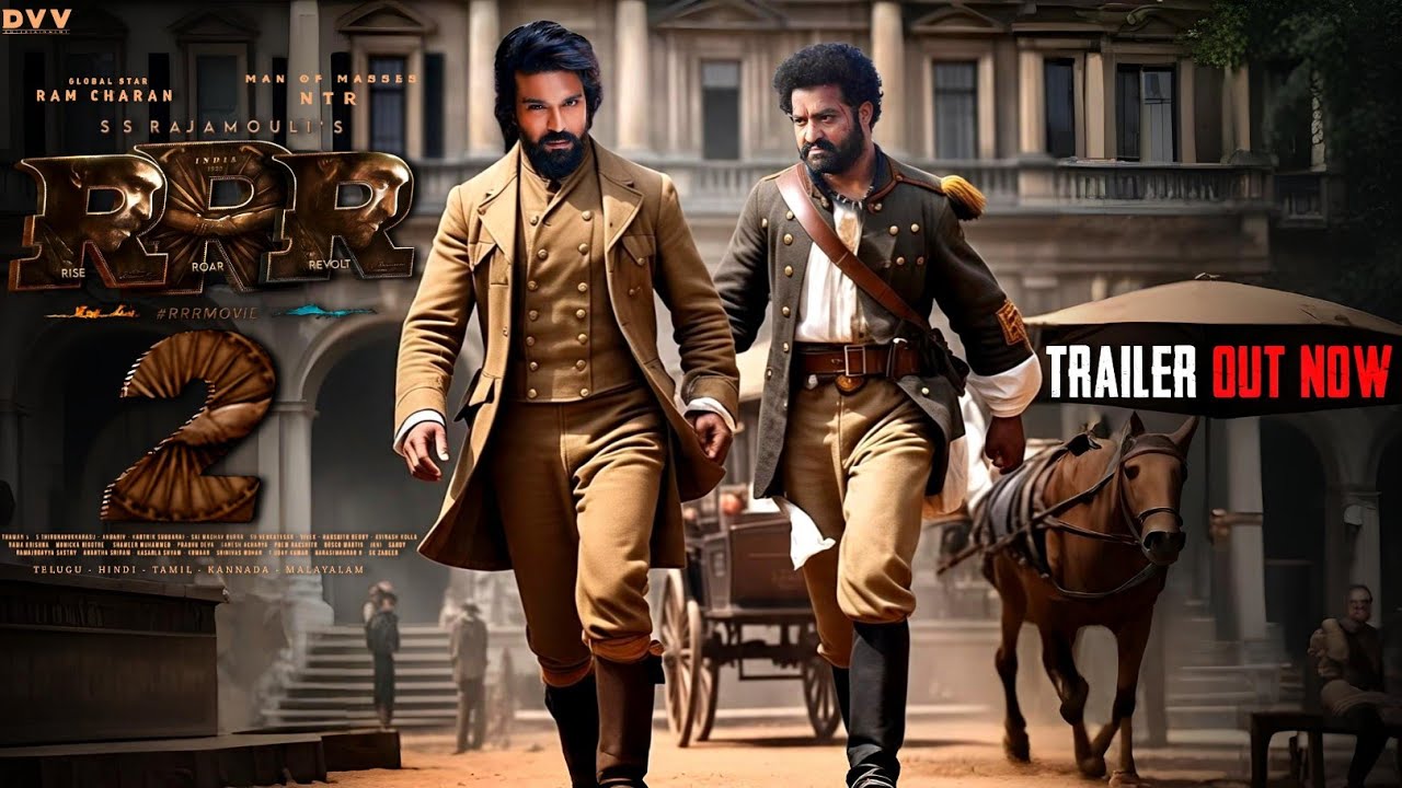 RRR 2 - Ramcharan,NTR Intro First Look Teaser|RRR 2 Official Teaser|RRR 2 Trailer|NTR|Ramcharan|RRR2