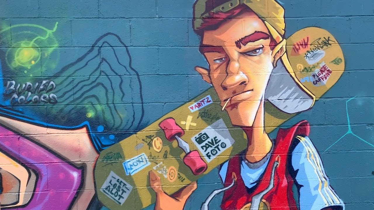 Ironbound NJ Graffiti Walk Part 1