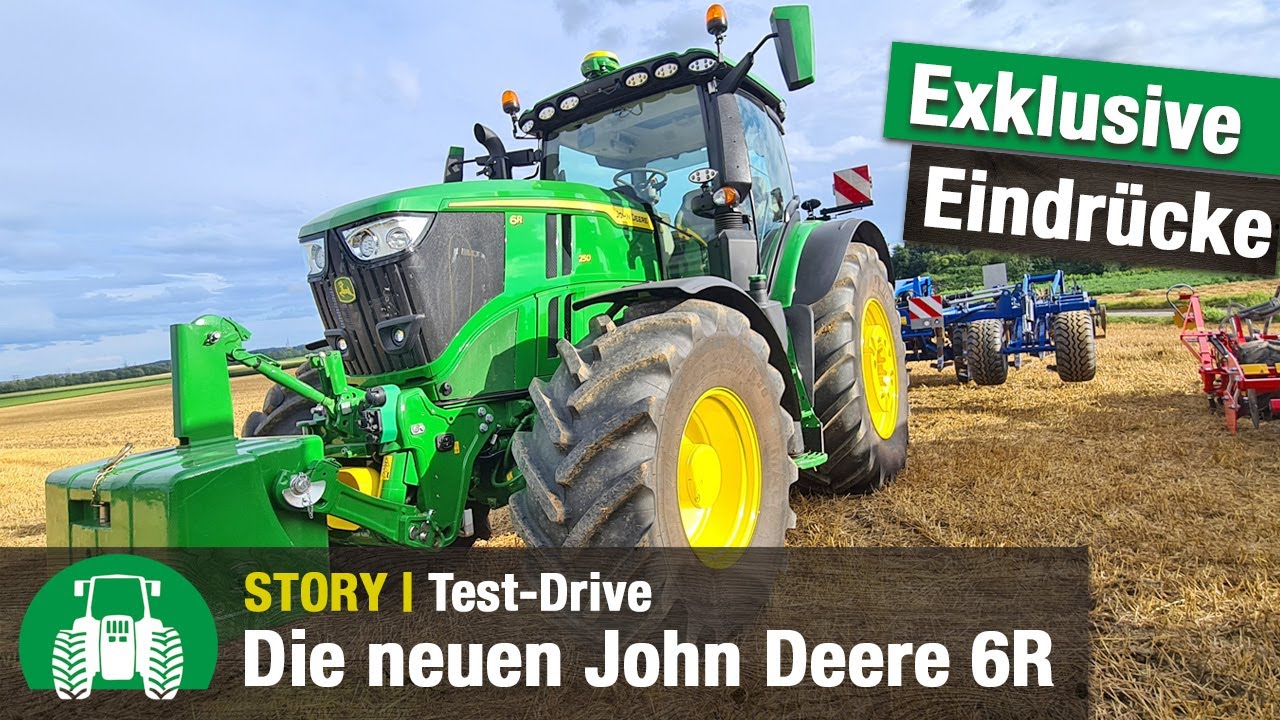 John Deere 6R Generation 2022 | Neuheit | Test-Drive