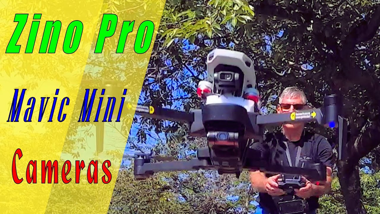 Mavic Mini Rides Zino Pro Piggyback Camera Comparison