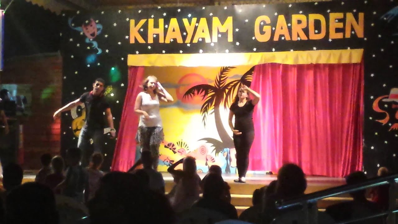 Tunisia Nabeul Khayam Garden Mini Disco 2014