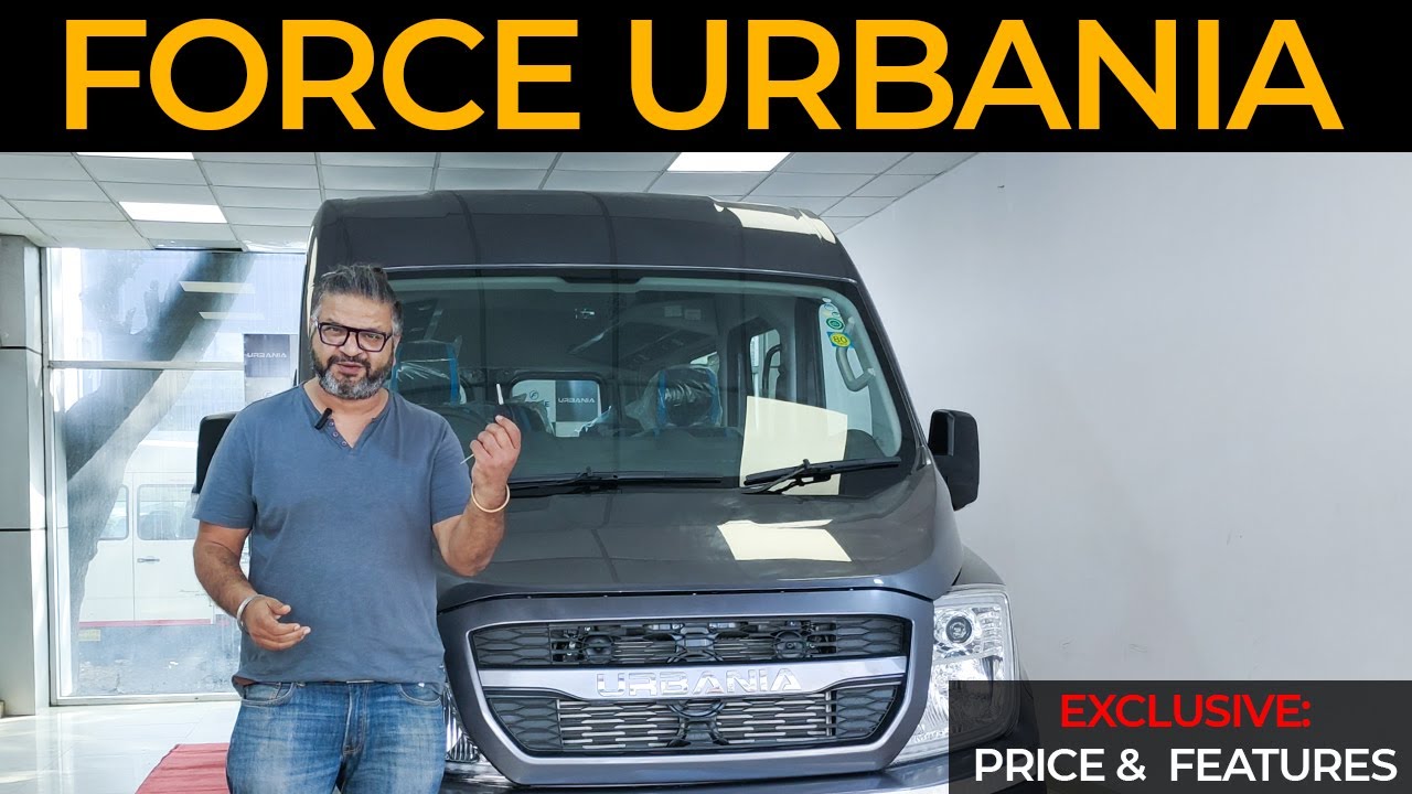 Force Urbania - Detailed Review, Walkaround, Features, and Price! Next Gen Tempo Traveller  😍😍😍