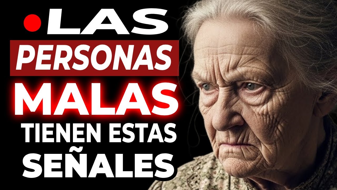 🔴¡CUIDADO! 10 Señales que REVELAN a una PERSONA MALA en tu vida... si notas estas señales, huye...