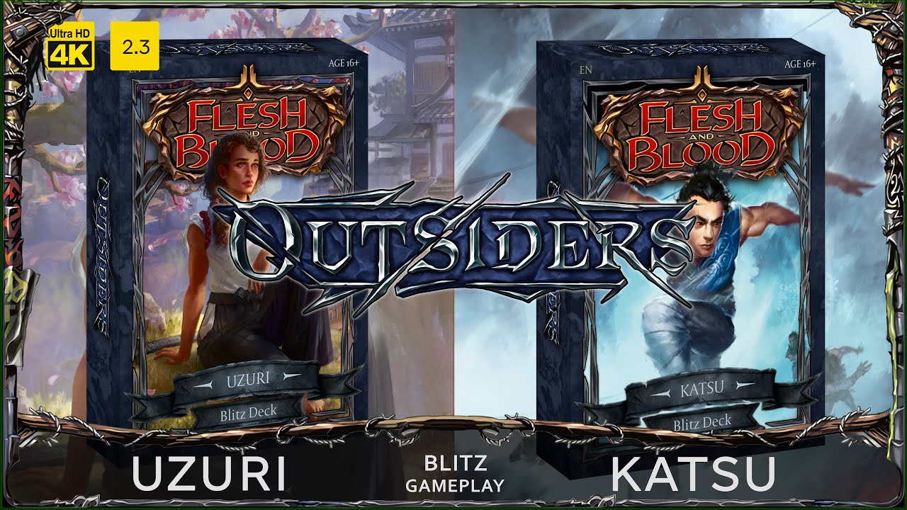 Outsiders blitz decks review. Uzuri vs Katsu - Flesh and Blood TCG