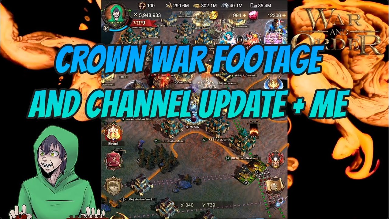War and Order - Crown war footage and update