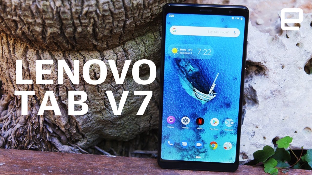 Lenovo Tab V7 Hands-On at MWC 2019: A massive mid-range phone