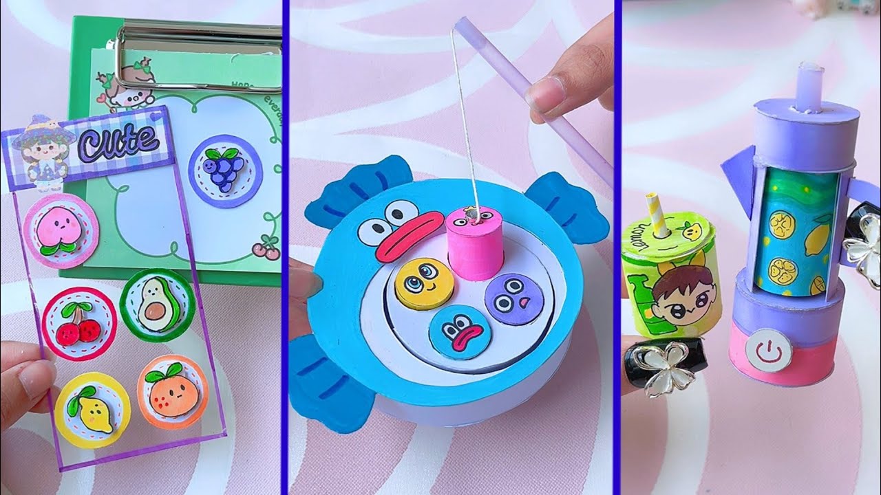 Paper craft/Easy craft ideas/ miniature craft / how to make /DIY/school project/Tonni art and craft