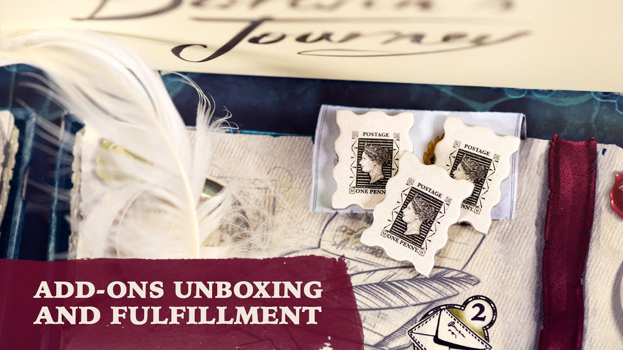 Darwin's Journey - Add-ons Unboxing