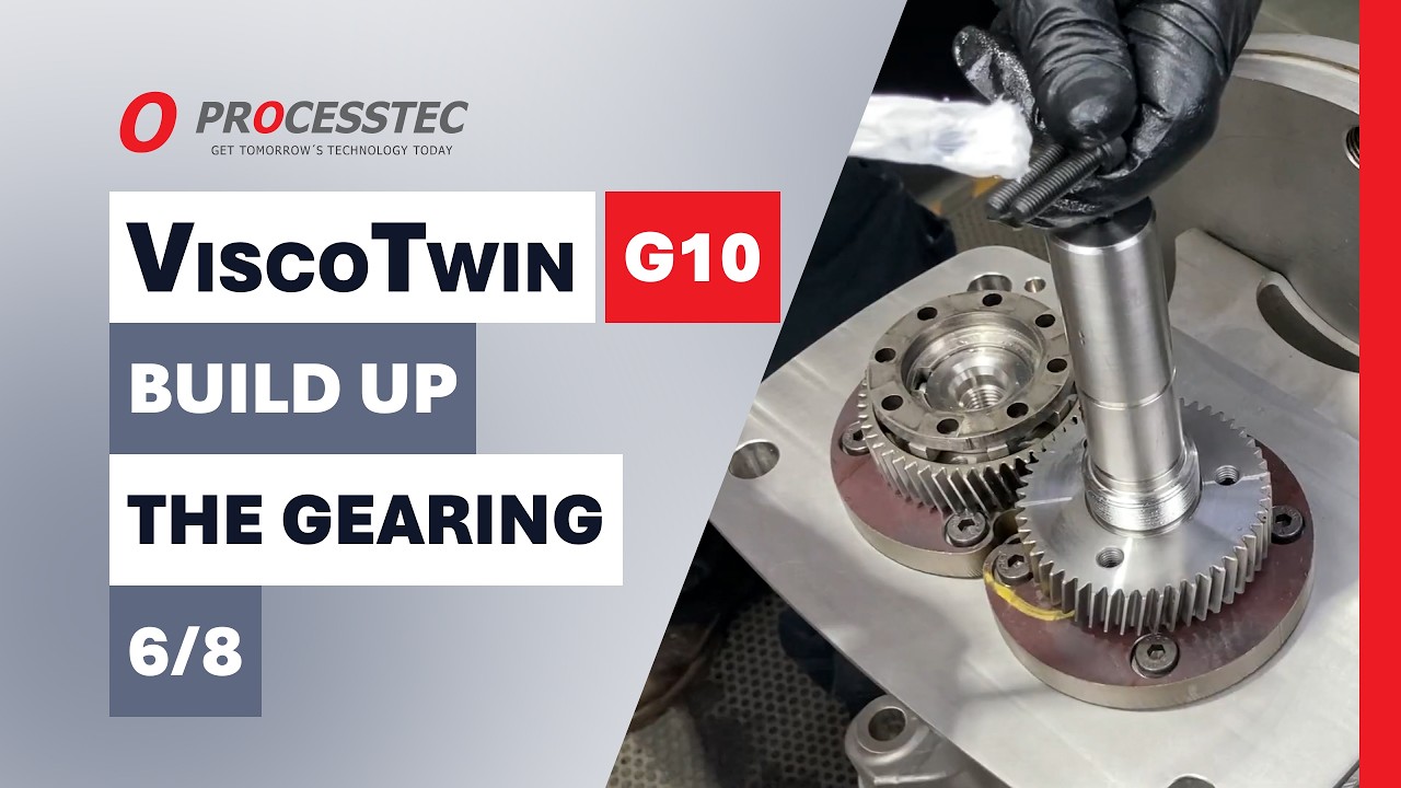 Build Up the Gearing (6/8) ViscoTwin G10 | Maintenance Tutorial