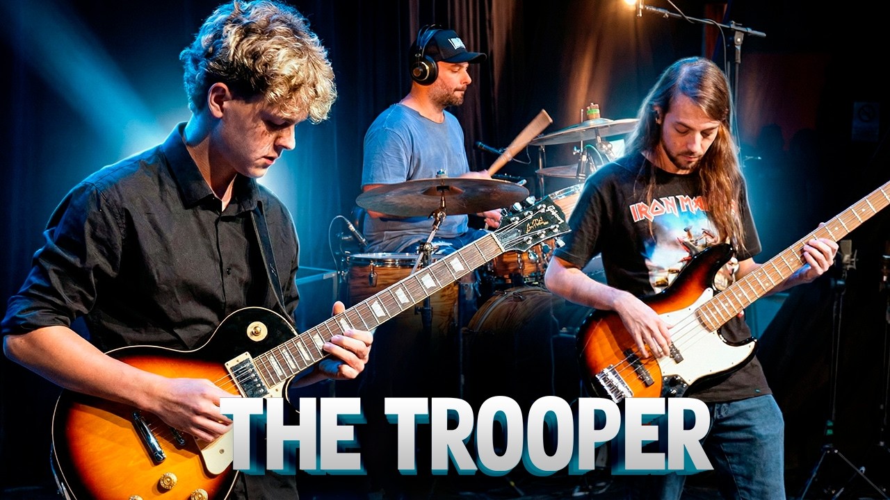 Alunos Rafael, Guilherme e Matheus - The Trooper (cover)