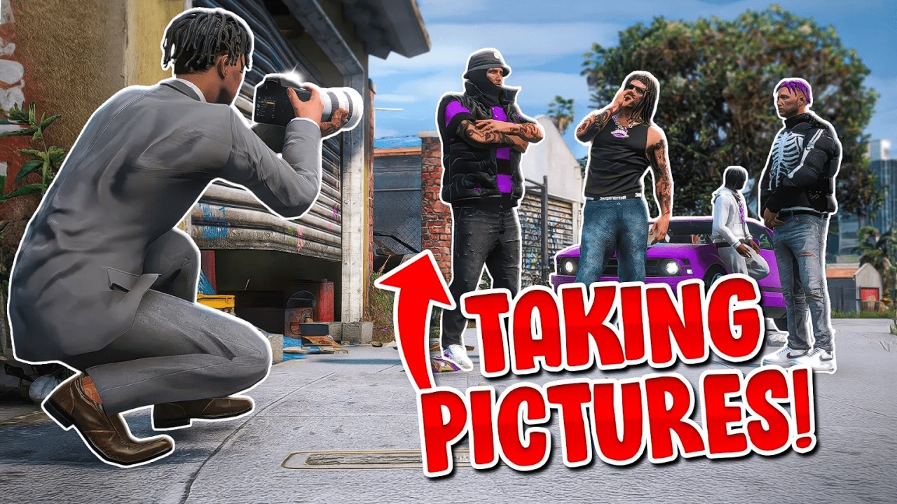 FLASHING CAMERA'S IN INTERNET GANGSTERS FACES! (GTA RP)
