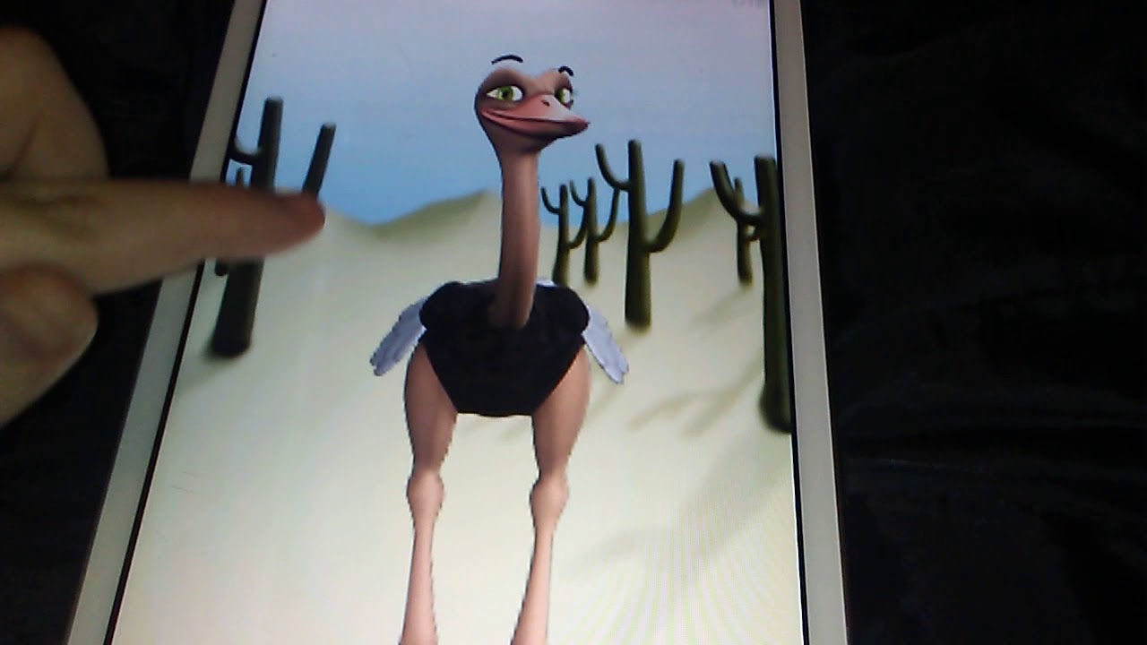 Talking Joe ostrich