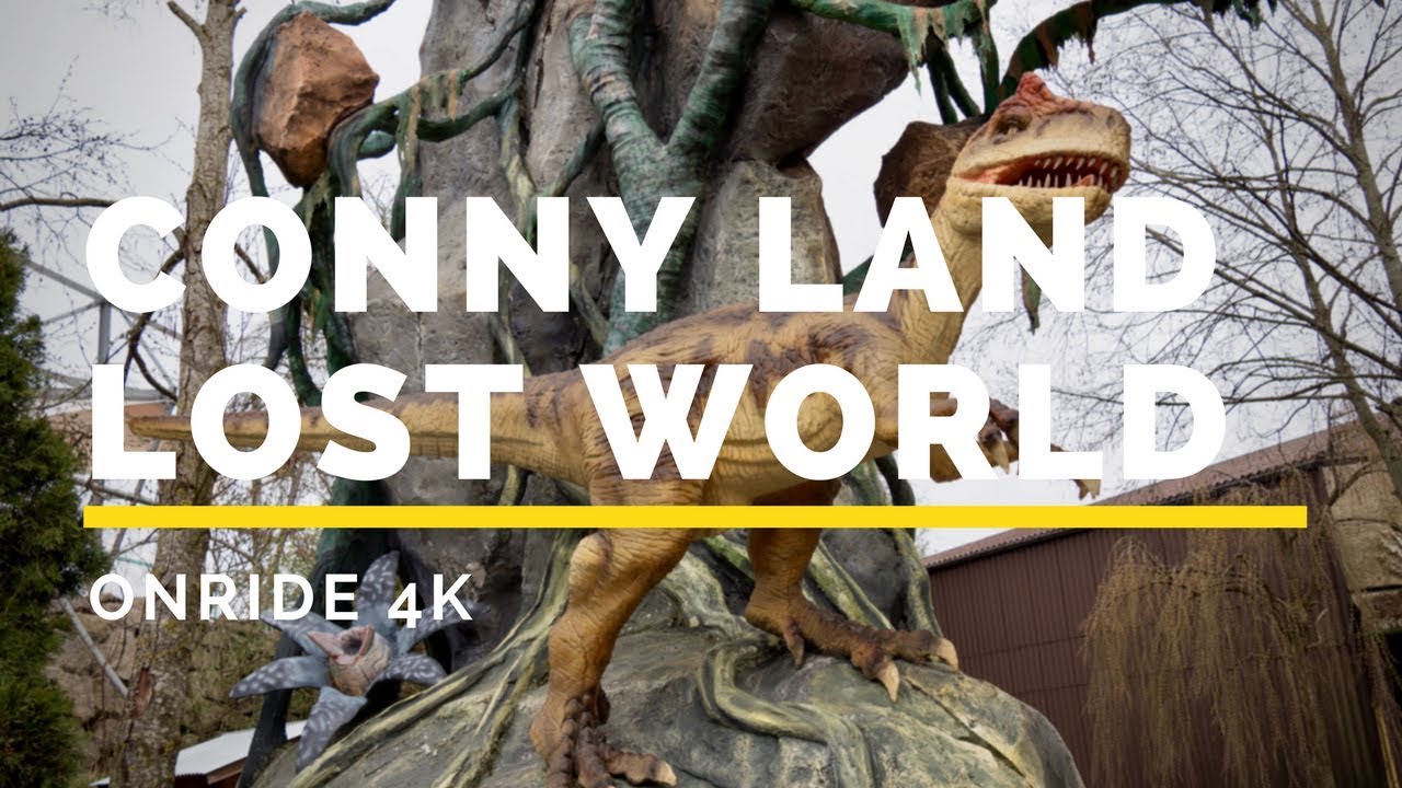 Conny Land - Lost World Onride 4K - 2018 Version