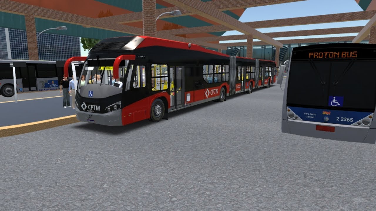 Caio Millennium Brt I Volvo B360S Bi Articulado CPTM