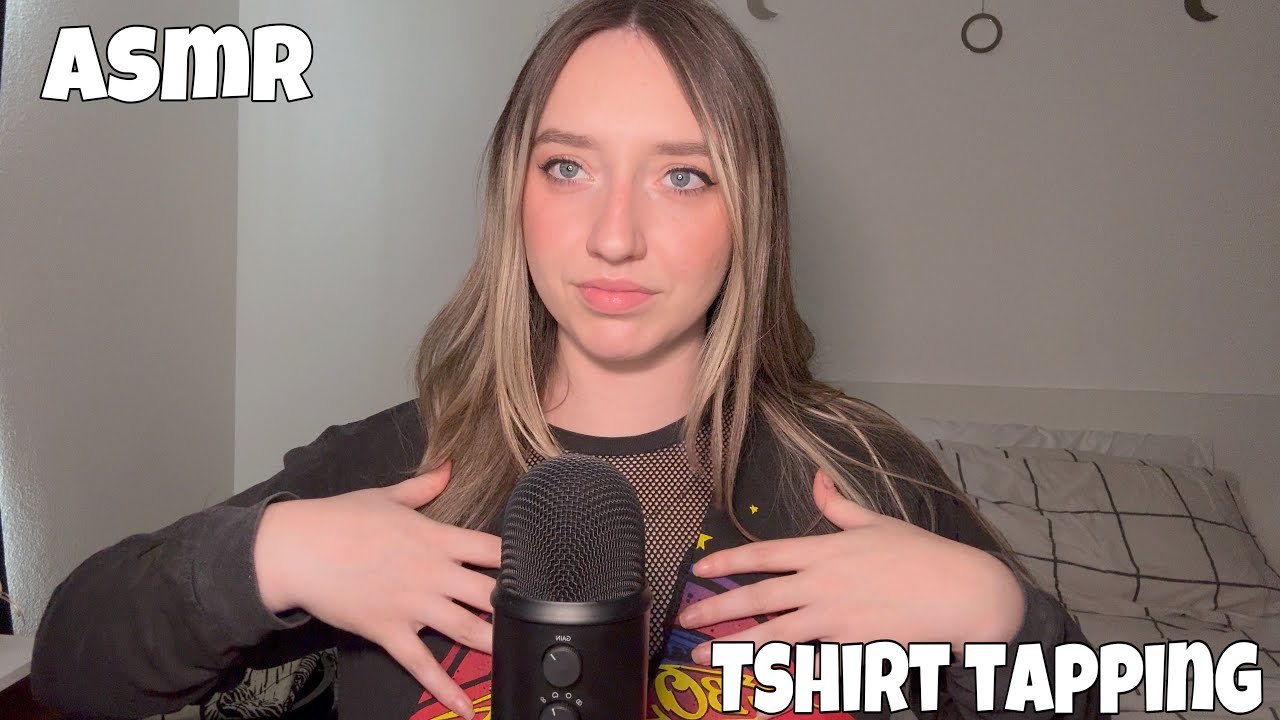 ASMR Tingly T-Shirt Tapping & Fabric Sounds