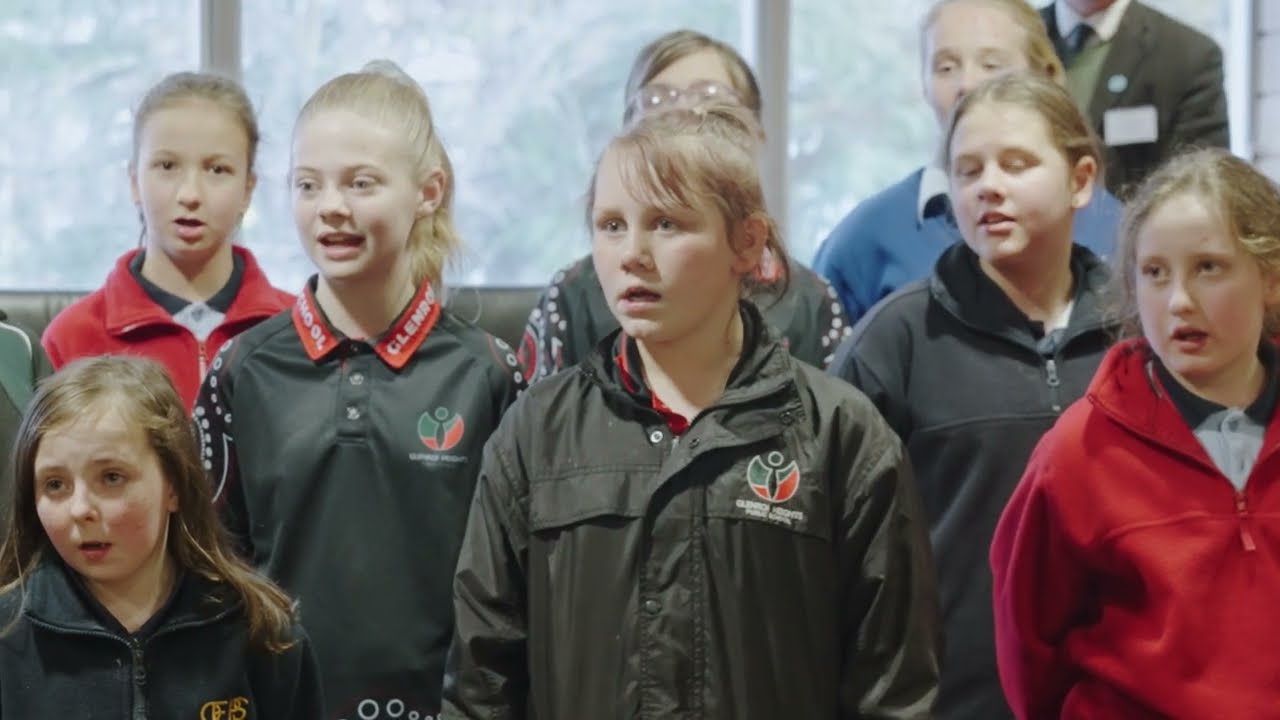 Aboriginal Youth Leadership Program choir