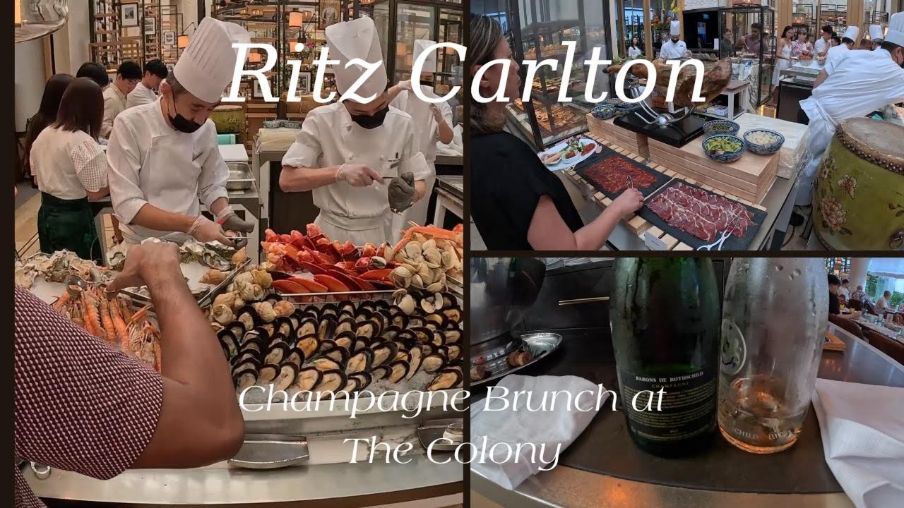 I Tried Singapore’s Most LUXURIOUS Champagne Brunch… Was It Worth It? #ritzcarlton #brunch
