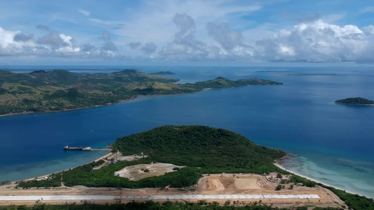 Tourist Spot in Sicogon Island, Philippines, drone shots using DJI Spark