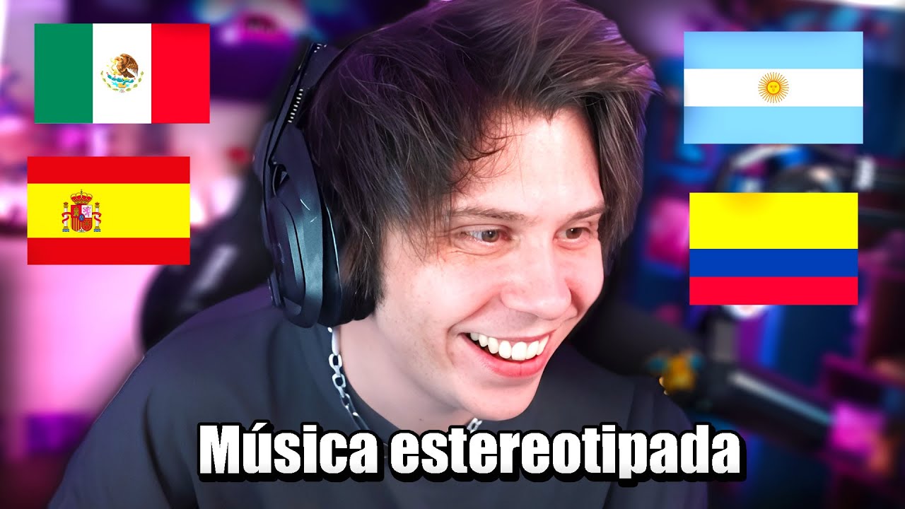El Rubius Reacciona a Música Estereotipada de Diferentes Países