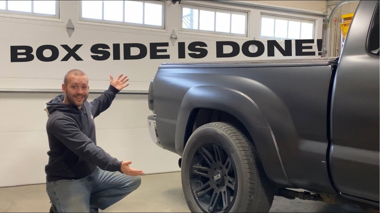 Wrapping the Tacoma Box Side