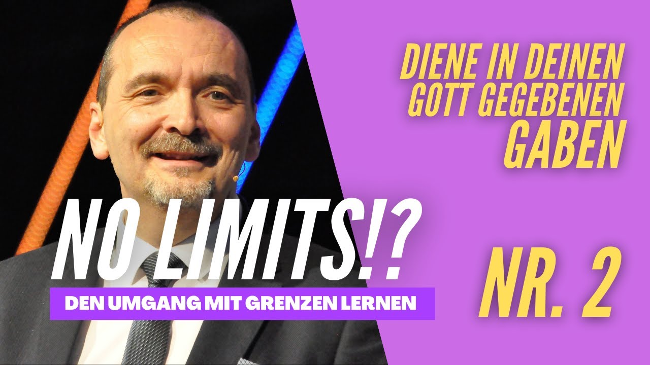 No Limits?! - Umgang mit Grenzen - Online Gottesdienst im Toggenburg - Marco Hofmann