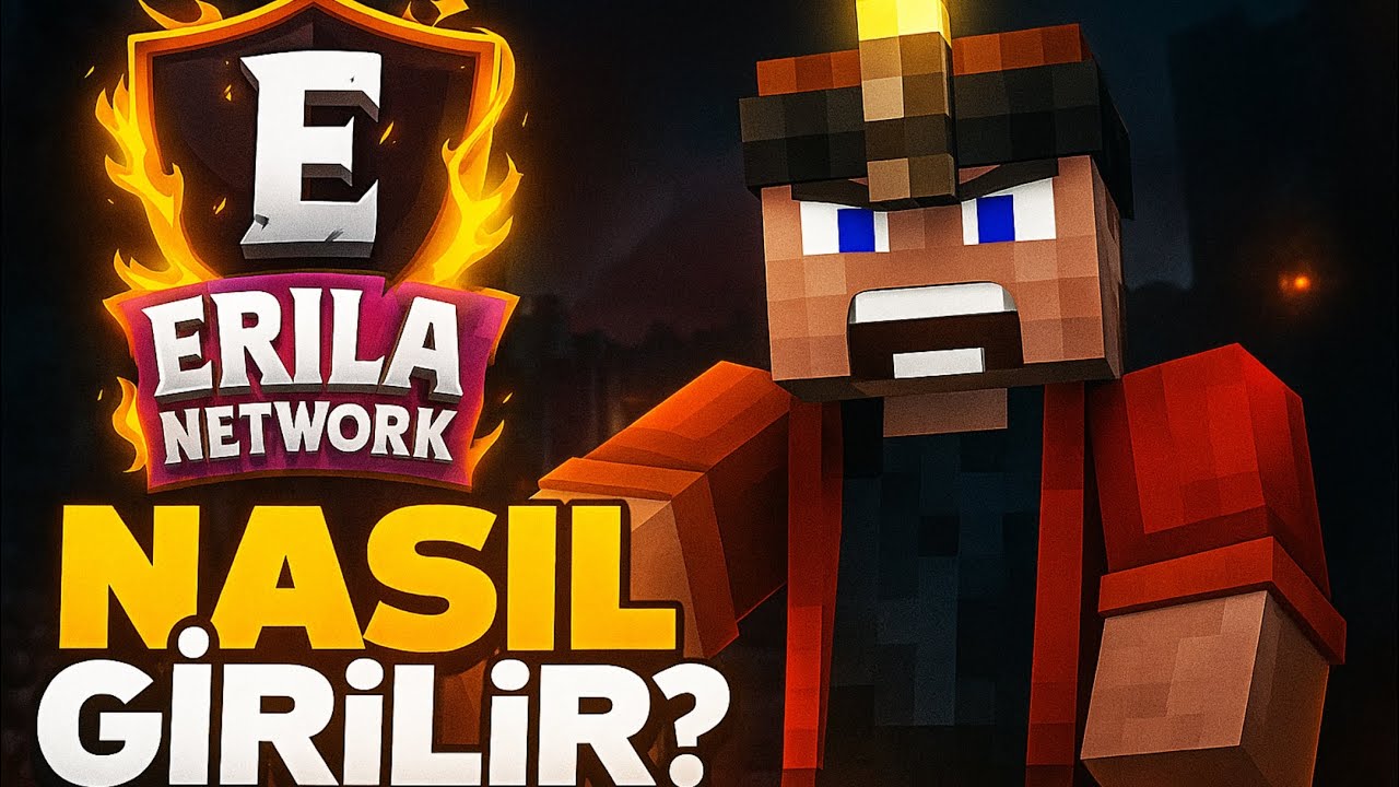 Minecraft ErilaNetwork nasıl girilir? #minecraft