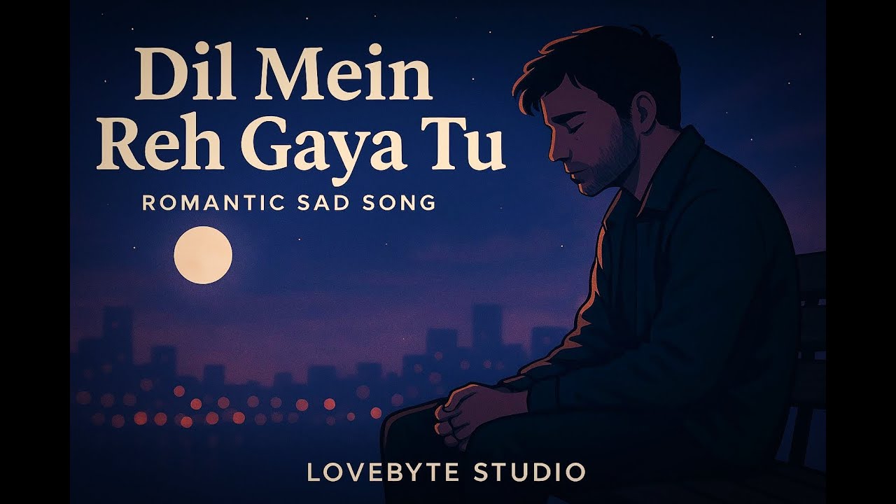 Dil Mein Reh Gaya Tu | New Hindi Romantic Song 2025 | Heart Touching Love Song | Love Byte Studio
