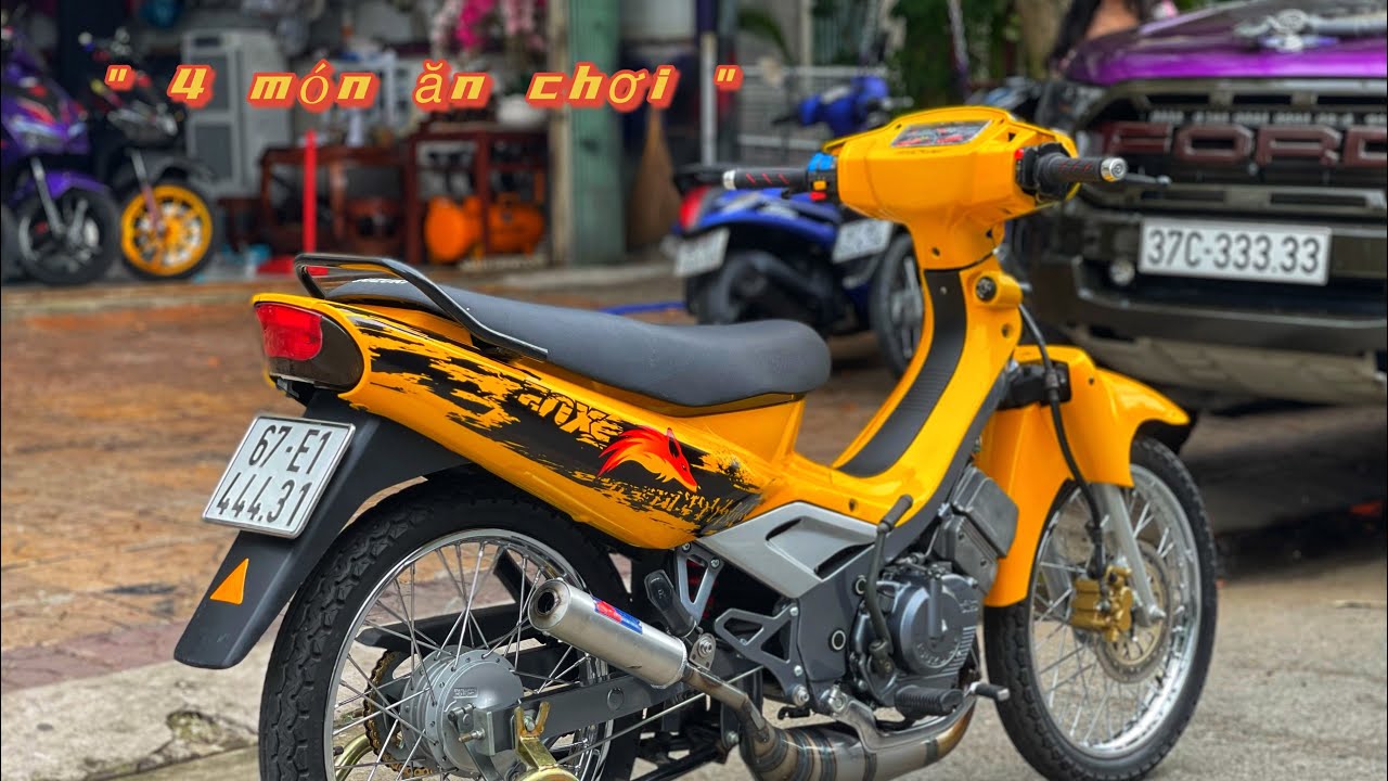 Satria 99 HQCN Full 4 món ăn chơi phong cách 