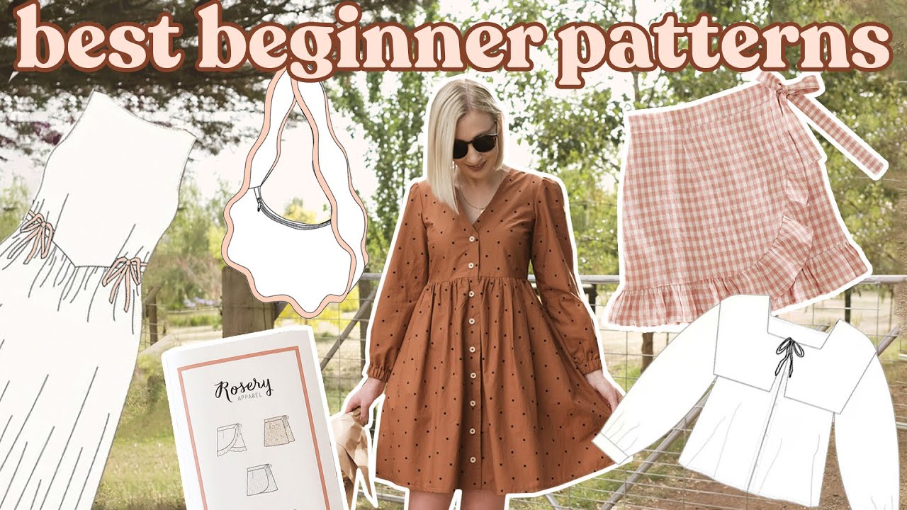 10 Best Sewing Patterns For Beginners - Part 2 | LEARN TO SEW YOUR OWN CLOTHES!