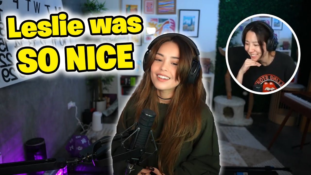 Valkyrae LOVES using Fuslie's STREAMING set up