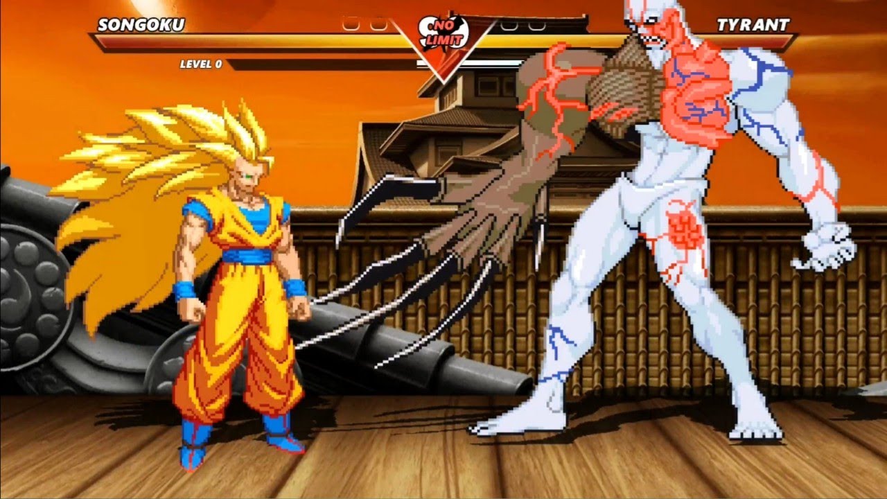 GOKU vs TYRANT - Highest Level Insane Fight!