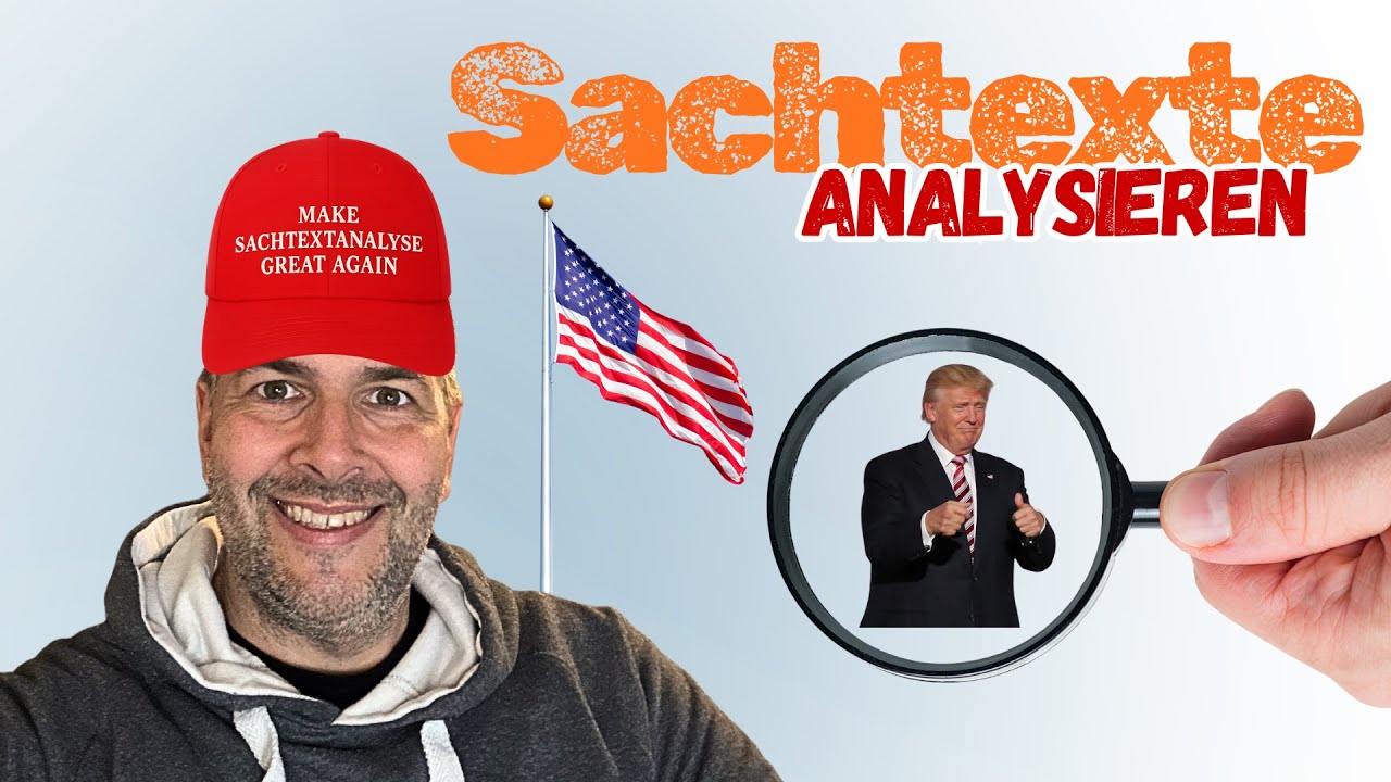 Englisch-Abi: Sachtext-Analyse Schritt für Schritt (am Beispiel einer Trump-Rede)