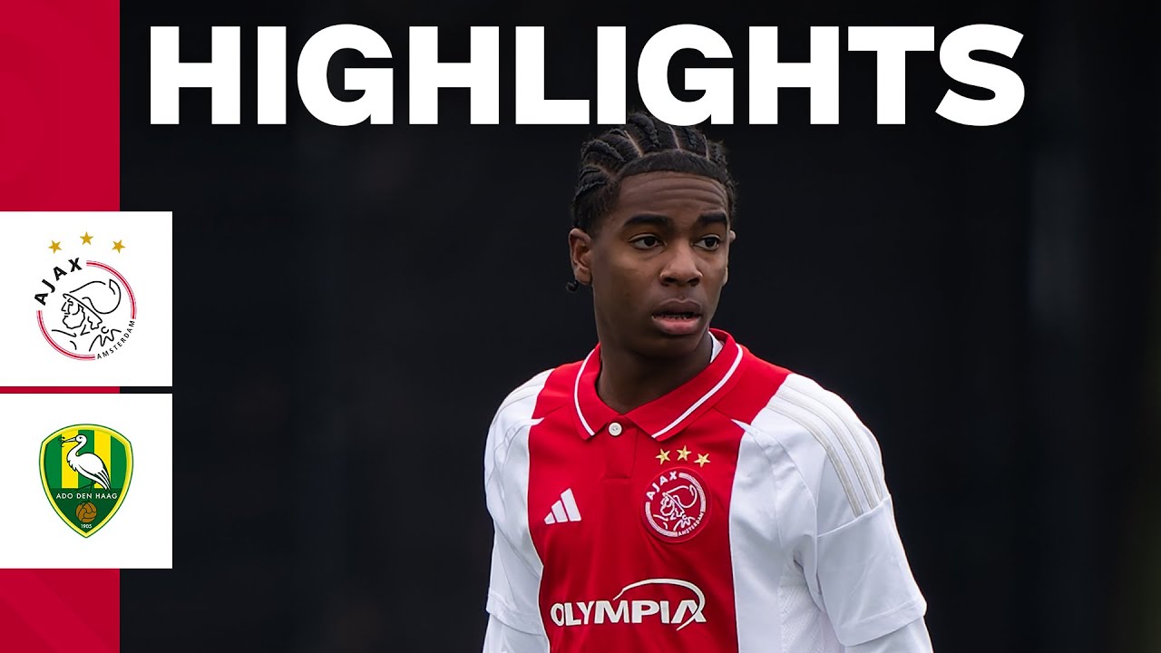 Landvreugd & Abdalla shine again! 😍 | Highlights & reactions Ajax O16 - ADO Den Haag O16