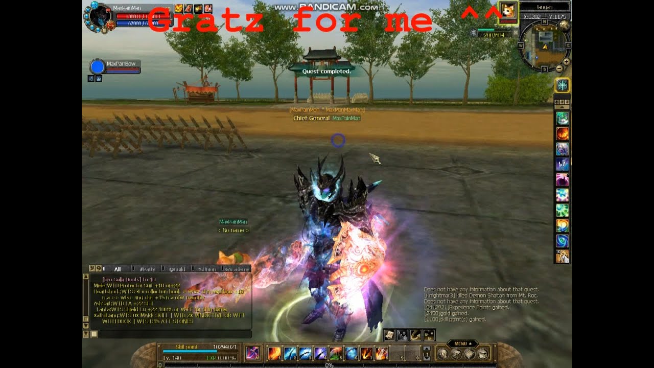 Chief general quest silkroad chinese zerk lvl 110