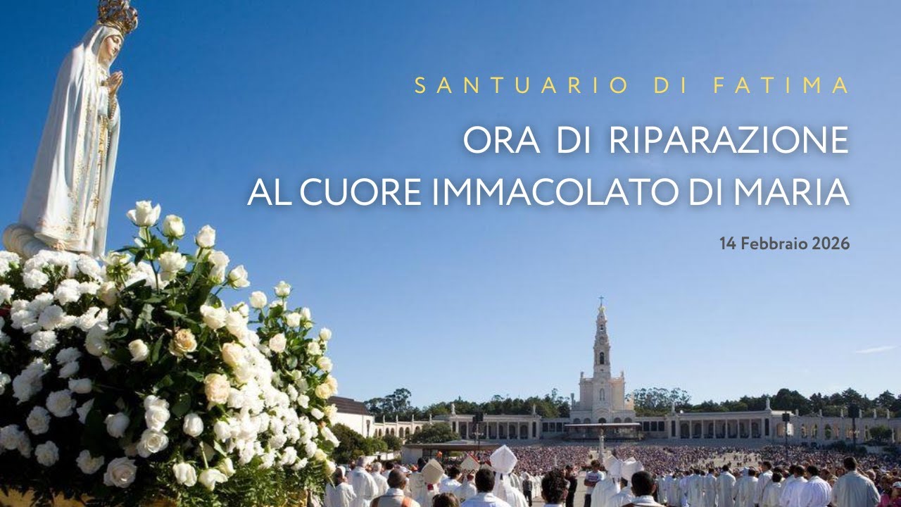 ore 15:00 - Riparazione al Cuore Immacolato di Maria (lingua portoghese) - Fatima - 14/02/2026