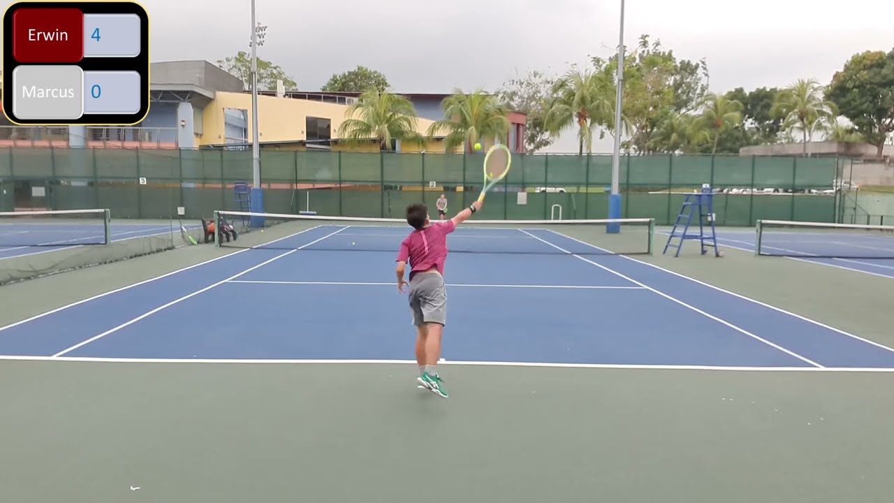 Singapore ATS (Active Tennis Singles) Ladder & Rovo Ranked Game - 17 Apr 2023 - YCK Tennis Centre