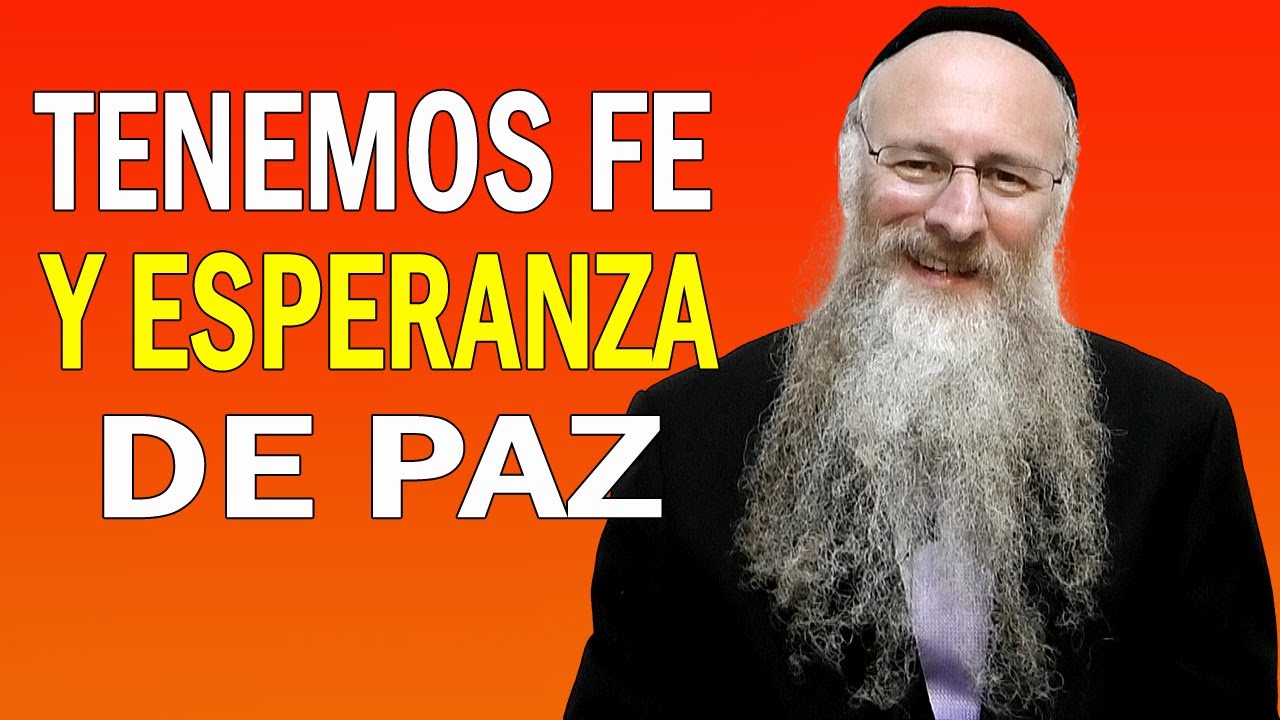 Tenemos fe y Esperanza de Paz