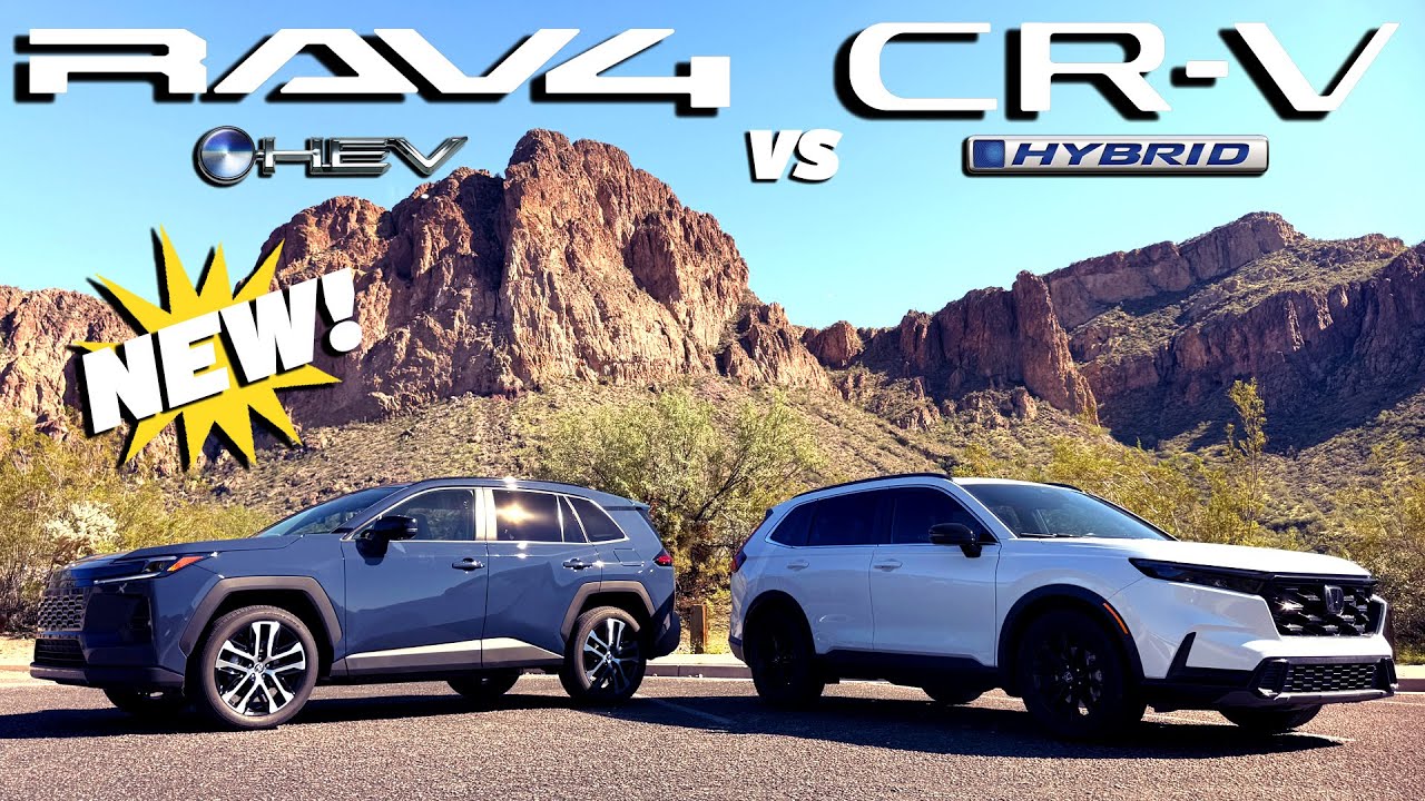 Toyota RAV4 2026 против Honda CRV — битва героев продаж