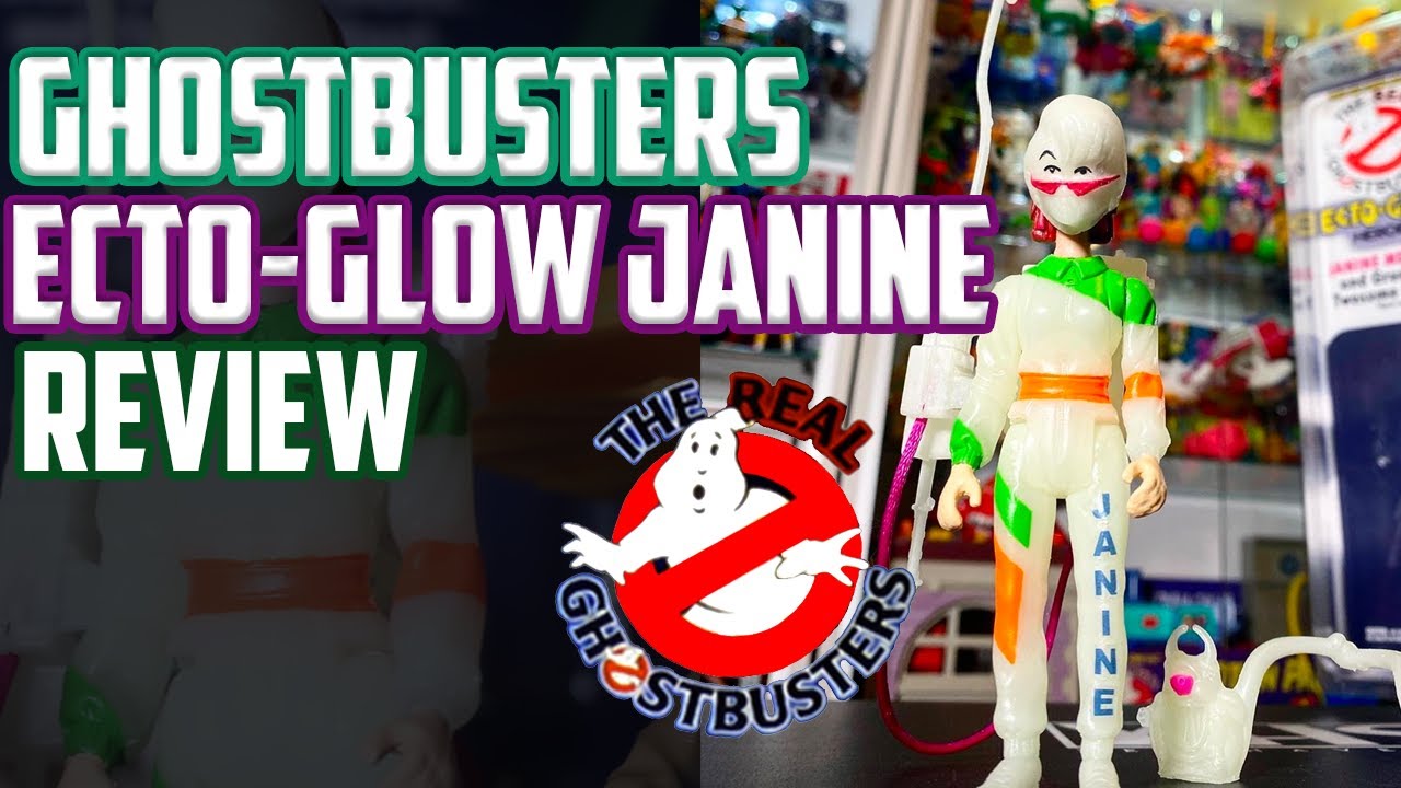 INSANE Real Ghostbusters Ecto-Glow Janine, Custom Figure Review!