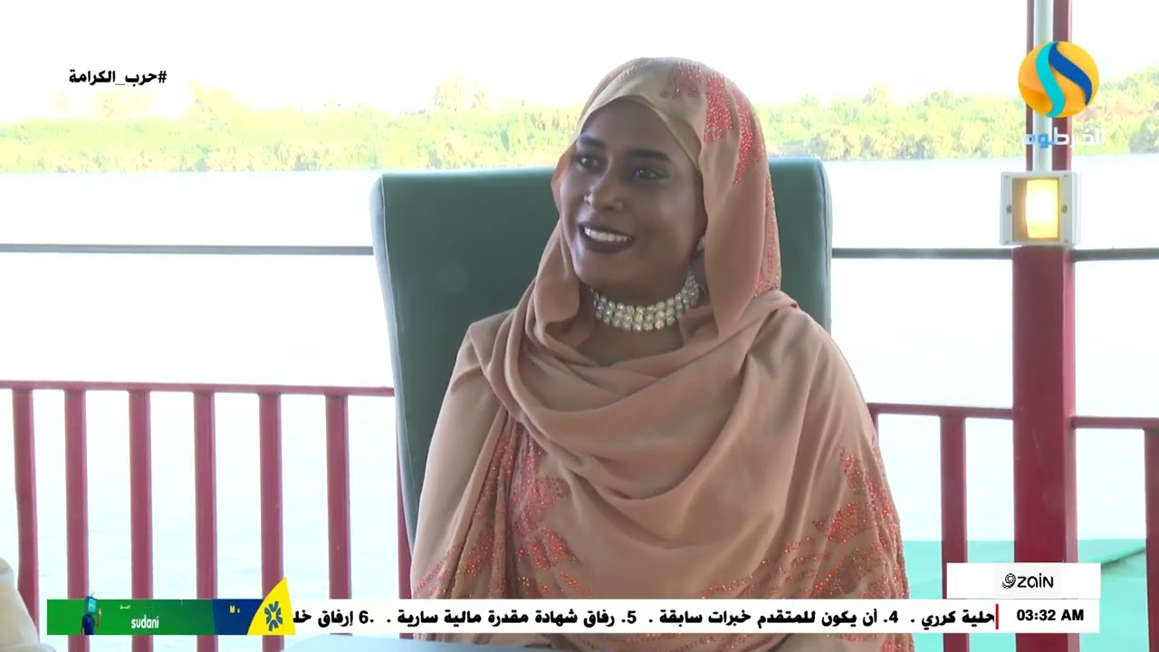 نجوم الدراما علي ورطة وحرم بشير على ضفاف النيل