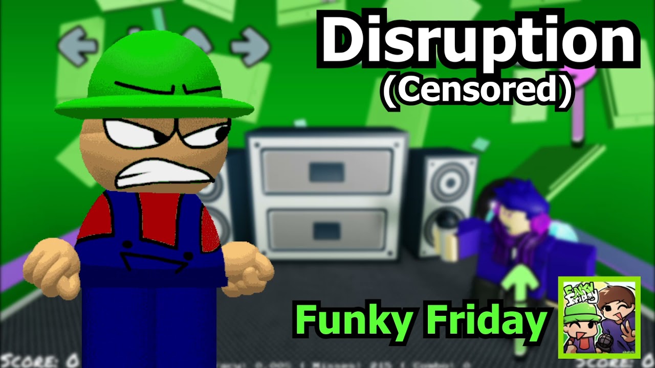 Disruption (CENSORED) - Friday Night Funkin' VS Dave & Bambi Golden Apple Edition OST | Funky Friday