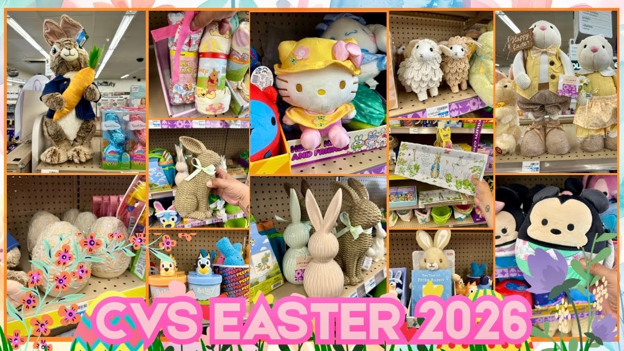 CVS Easter 2026 🐣 NEW Viral Finds, Decor You NEED to See! 🥕 Full Store Walkthrough