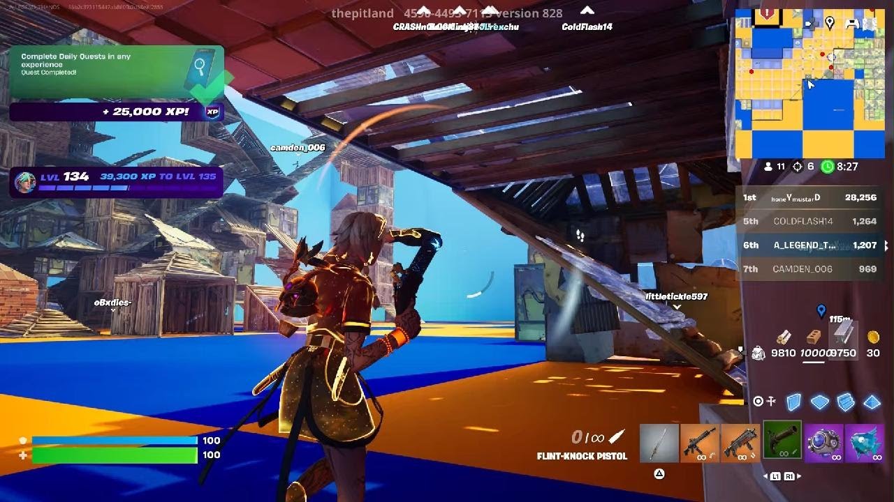 Fortnite gameplay. Tryna get better. Plus random voices