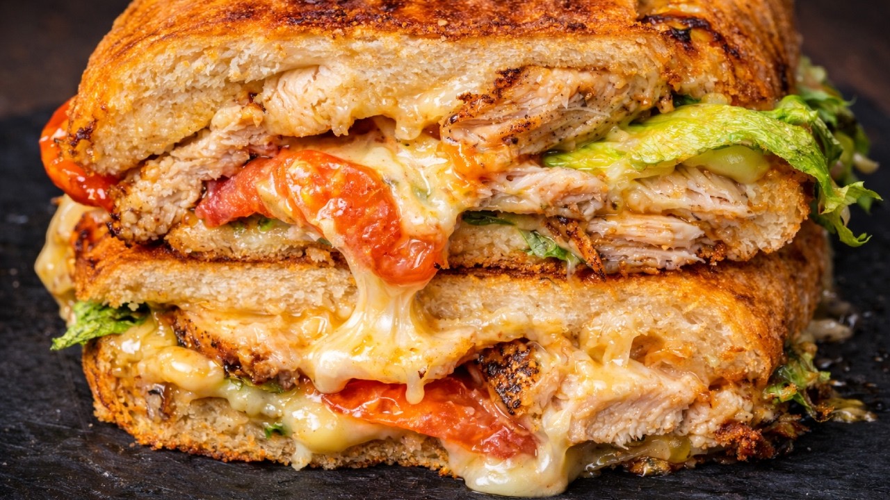 Super delicious Panini Sandwich Street Food at home !