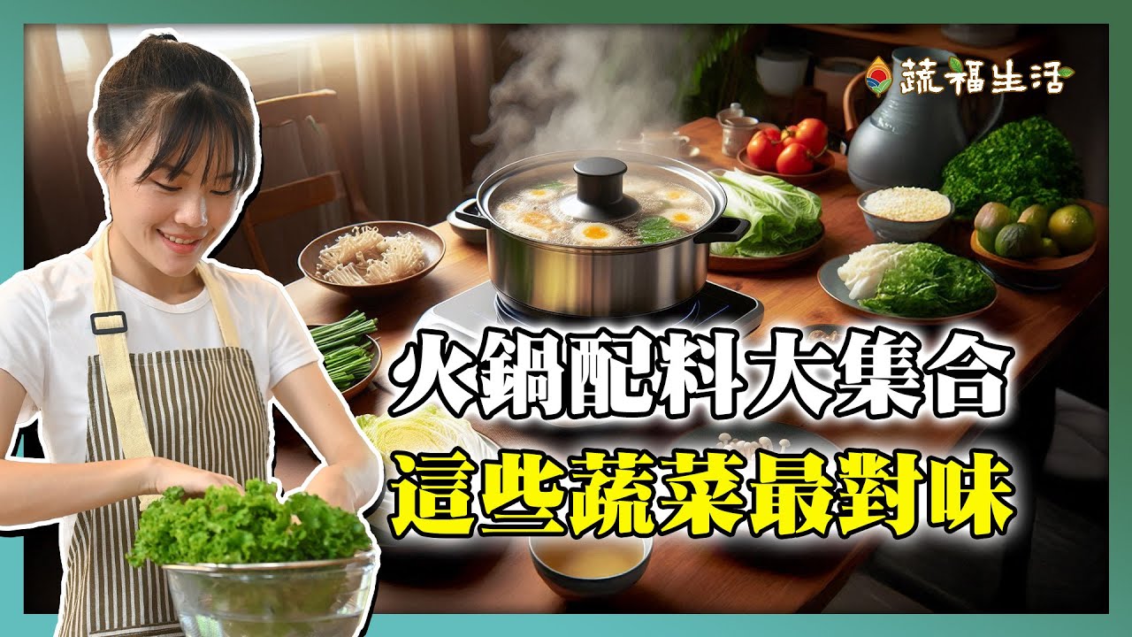 火鍋配料大集合　這些蔬菜最對味｜蔬福生活