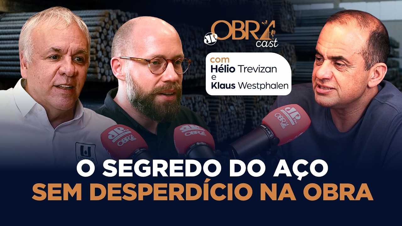 #93 | ObraCast | O SEGREDO DO AÇO SEM DESPERDÍCIO NA OBRA [UDIAÇO]